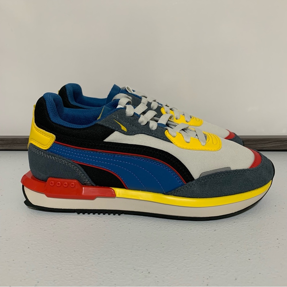 Puma City Rider Dark Slate-Nimbus Cloud Sneakers-Size 5 NWOT